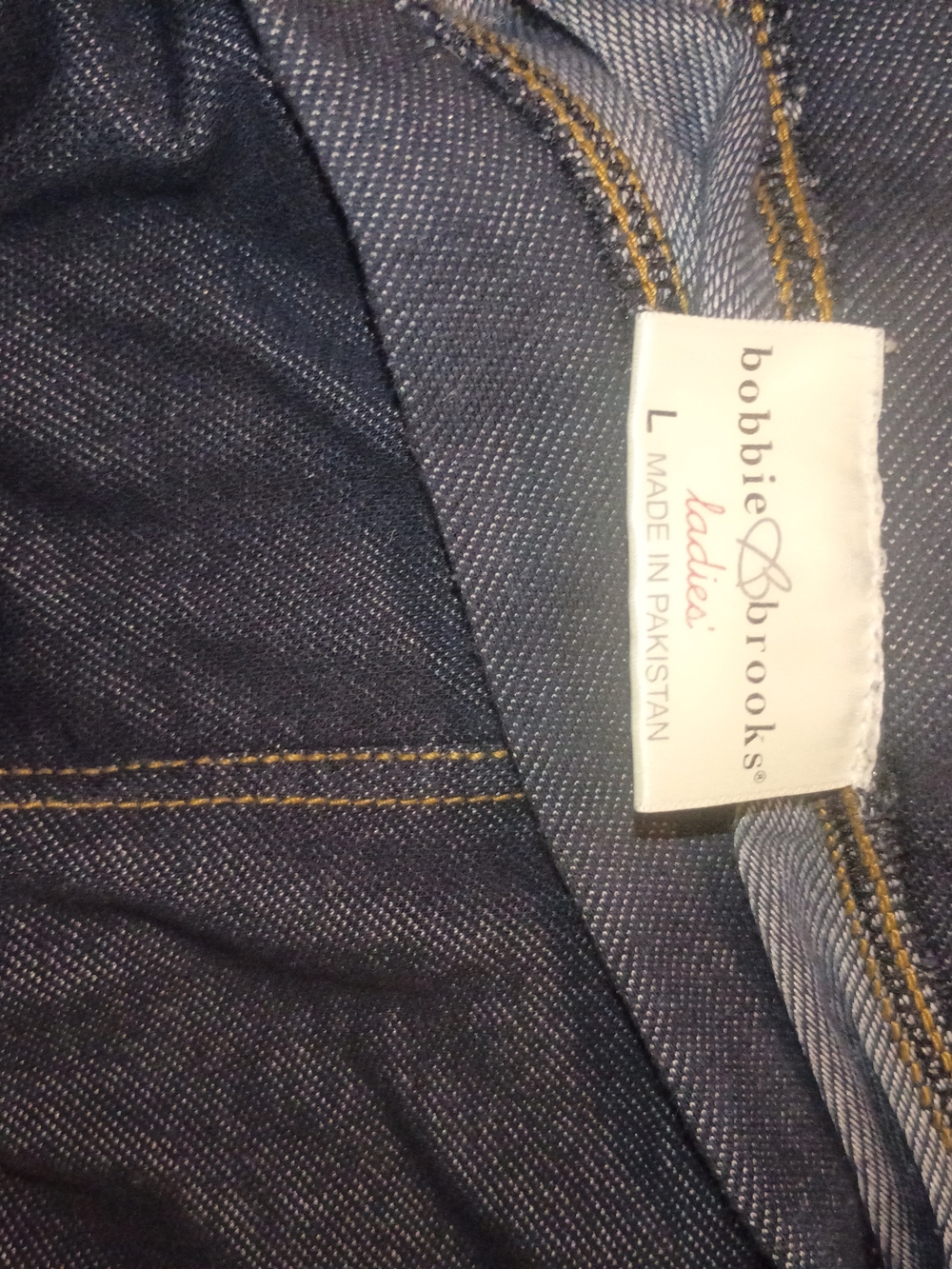 bobbie brooks Ladies Dark Indigo Denim Jeans